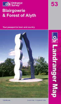 Book Cover for Blairgowrie & Forest of Alyth by Great Britain Ordnance Survey