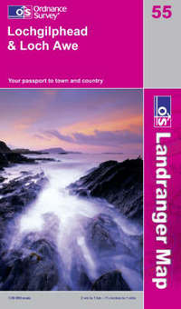 Book Cover for Lochgilphead & Loch Awe by Great Britain Ordnance Survey