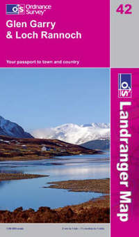Book Cover for Glen Garry & Loch Rannoch by Great Britain Ordnance Survey