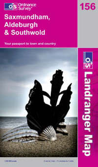 Book Cover for Saxmundham, Aldeburgh & Southwold by Great Britain Ordnance Survey