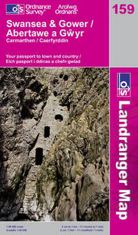 Book Cover for Swansea & Gower by Great Britain Ordnance Survey