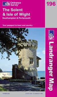 Book Cover for The Solent & Isle of Wight by Great Britain Ordnance Survey