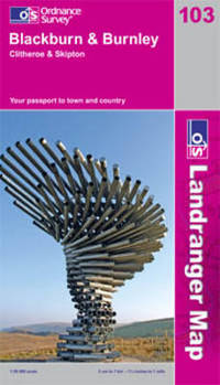 Book Cover for Blackburn & Burnley by Great Britain Ordnance Survey