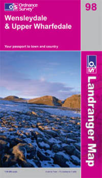 Book Cover for Wensleydale & Upper Wharfedale by Great Britain Ordnance Survey