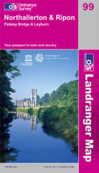 Book Cover for Northallerton & Ripon by Great Britain Ordnance Survey
