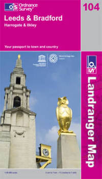 Book Cover for Leeds & Bradford by Great Britain Ordnance Survey