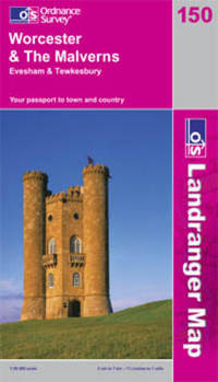 Book Cover for Worcester & The Malverns by Great Britain Ordnance Survey