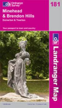 Book Cover for Minehead & Brendon Hills by Great Britain Ordnance Survey