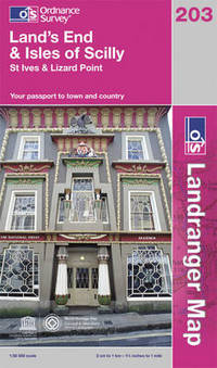 Book Cover for Land's End & Isles of Scilly by Great Britain Ordnance Survey