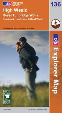 Book Cover for High Weald by Great Britain Ordnance Survey