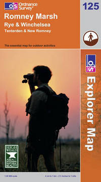 Book Cover for Romney Marsh, Rye & Winchelsea by Great Britain Ordnance Survey