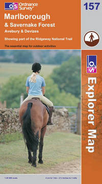 Book Cover for Marlborough & Savernake Forest by Great Britain Ordnance Survey