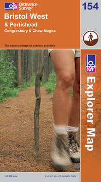 Book Cover for Bristol West & Portishead by Great Britain Ordnance Survey