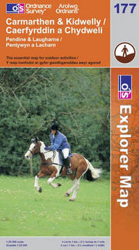 Book Cover for Carmarthen & Kidwelly by Great Britain Ordnance Survey