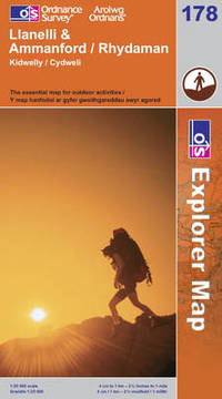 Book Cover for Llanelli & Ammanford by Great Britain Ordnance Survey