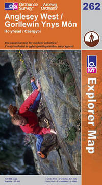 Book Cover for Anglesey West by Great Britain Ordnance Survey