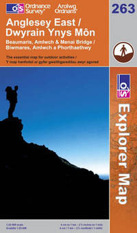 Book Cover for Anglesey East by Great Britain Ordnance Survey