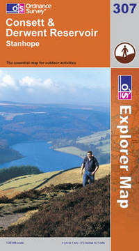 Book Cover for Consett & Derwent Reservoir by Great Britain Ordnance Survey