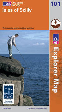 Book Cover for Isles of Scilly by Great Britain Ordnance Survey
