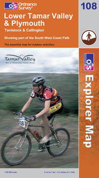 Book Cover for Lower Tamar Valley & Plymouth by Great Britain Ordnance Survey