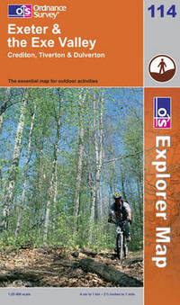 Book Cover for Exeter & The Exe Valley by Great Britain Ordnance Survey
