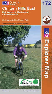 Book Cover for Chiltern Hills East by Great Britain Ordnance Survey