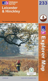 Book Cover for Leicester & Hinckley by Great Britain Ordnance Survey