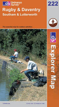 Book Cover for Rugby & Daventry by Great Britain Ordnance Survey