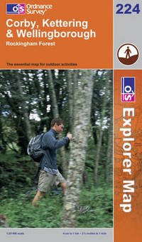 Book Cover for Corby, Kettering & Wellingborough by Great Britain Ordnance Survey