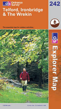Book Cover for Telford, Ironbridge & The Wrekin by Great Britain Ordnance Survey