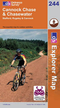 Book Cover for Cannock Chase & Chasewater by Great Britain Ordnance Survey
