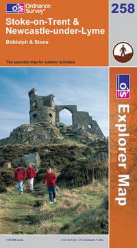 Book Cover for Stoke-on-Trent & Newcastle-Under-Lyme by Great Britain Ordnance Survey