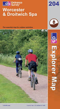 Book Cover for Worcester & Droitwich Spa by Great Britain Ordnance Survey