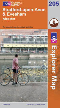 Book Cover for Stratford-Upon-Avon & Evesham by Great Britain Ordnance Survey