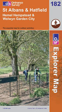 Book Cover for St Albans & Hatfield by Great Britain Ordnance Survey