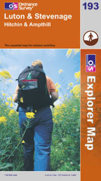 Book Cover for Luton & Stevenage by Great Britain Ordnance Survey