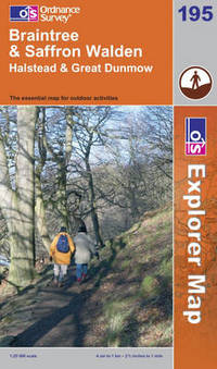 Book Cover for Braintree & Saffron Walden by Great Britain Ordnance Survey