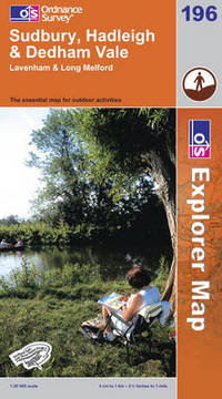 Book Cover for Sudbury, Hadleigh & Dedham Vale by Great Britain Ordnance Survey