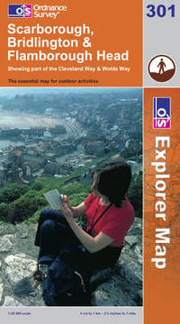 Book Cover for Scarborough, Bridlington & Flamborough Head by Great Britain Ordnance Survey