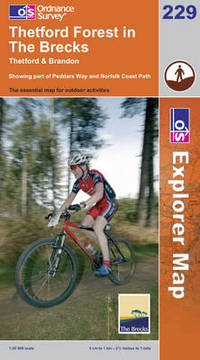 Book Cover for Thetford Forest in the Brecks by Great Britain Ordnance Survey