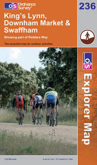 Book Cover for King's Lynn, Downham Market & Swaffham by Great Britain Ordnance Survey