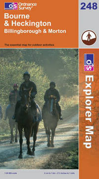 Book Cover for Bourne & Heckington by Great Britain Ordnance Survey