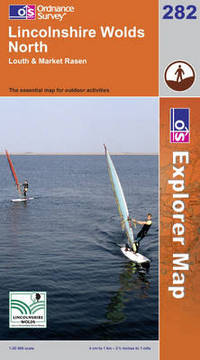 Book Cover for Lincolnshire Wolds North by Great Britain Ordnance Survey