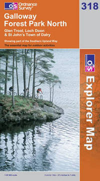 Book Cover for Galloway Forest Park North by Great Britain Ordnance Survey