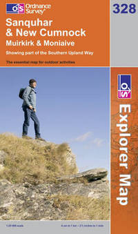 Book Cover for Sanquhar & New Cumnock by Great Britain Ordnance Survey