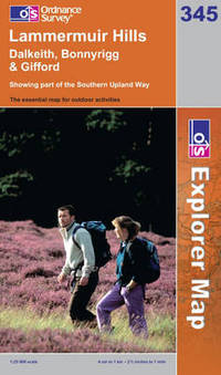 Book Cover for Lammermuir Hills by Great Britain Ordnance Survey