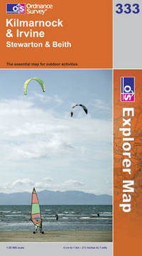 Book Cover for Kilmarnock & Irvine by Great Britain Ordnance Survey