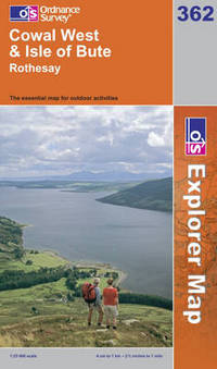Book Cover for Cowal West & Isle of Bute by Great Britain Ordnance Survey