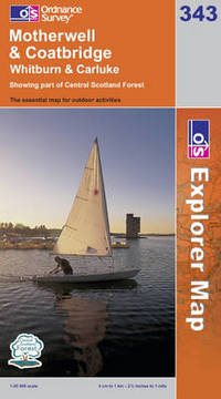 Book Cover for Motherwell & Coatbridge by Great Britain Ordnance Survey