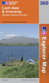 Book Cover for Loch Awe & Inverary by Great Britain Ordnance Survey